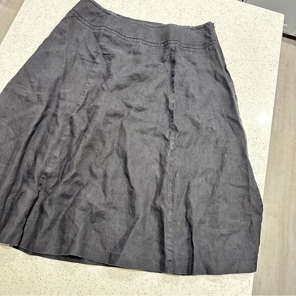Vintage Talbots Linen A-Line Skirt Plus Size 18w - Picture 1 of 8
